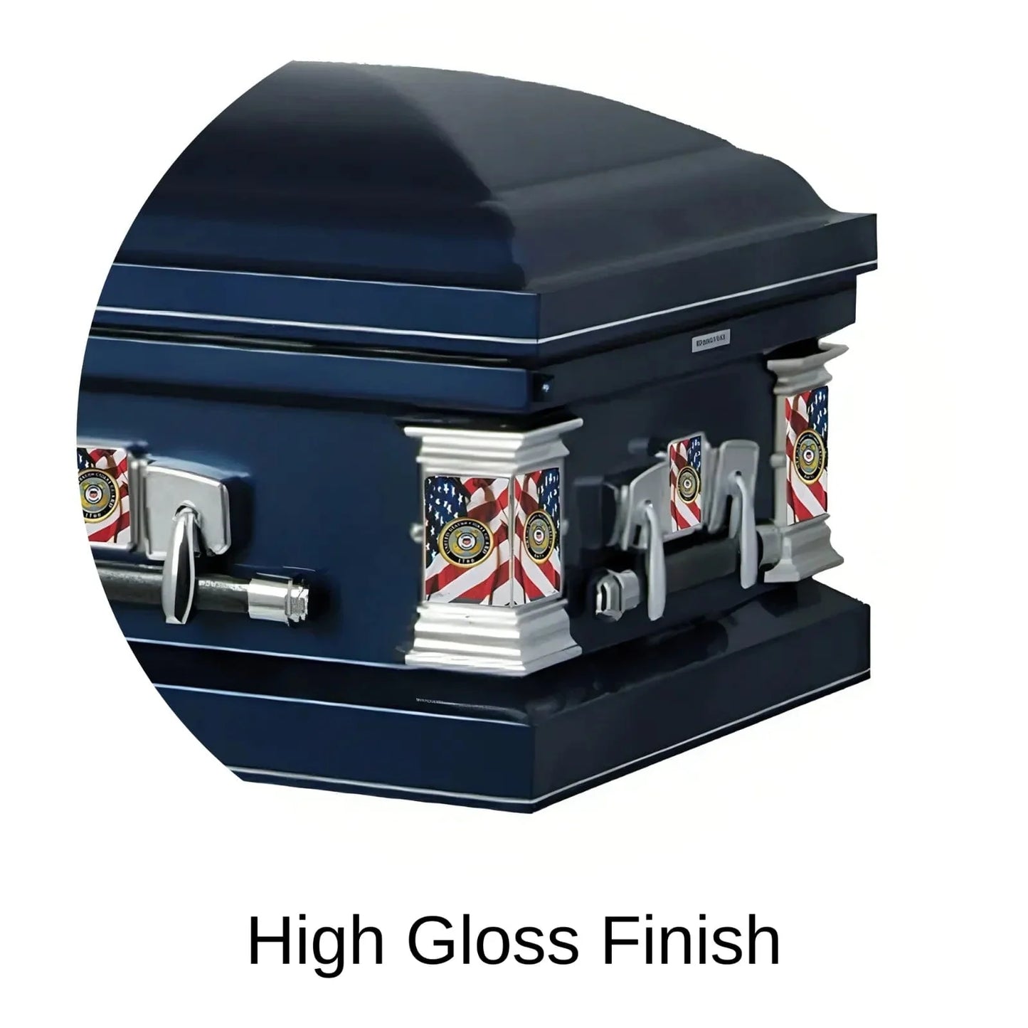 Veteran Coast Guard Casket