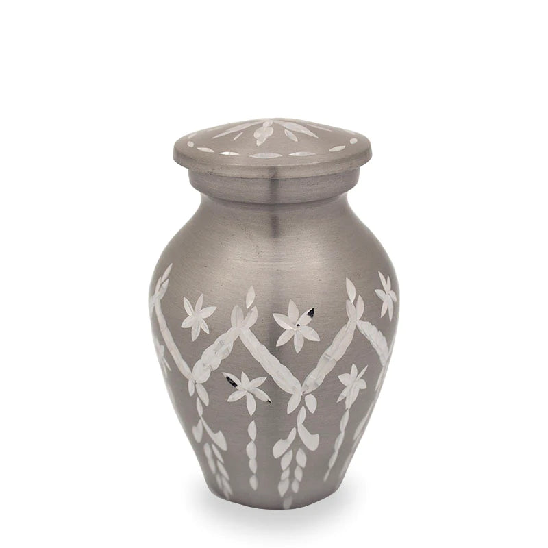 Garland Cremation Urn | Adult Ashes | Engravable