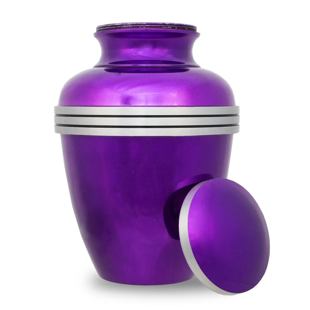 Harmonie Banded Cremation Urn | Adult Ashes | Engravable