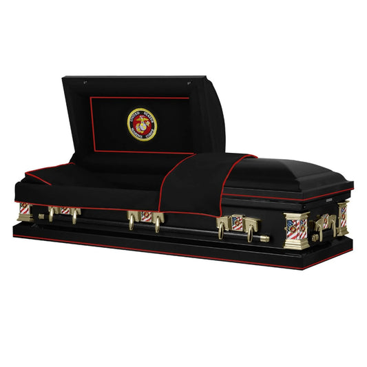 Veteran Marines Casket