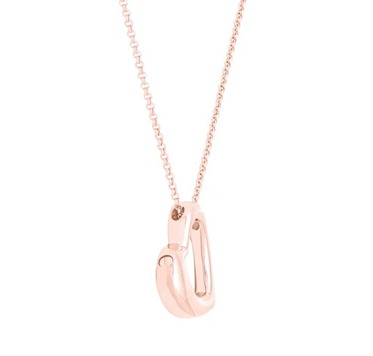Open Heart Cremation Urn Necklace