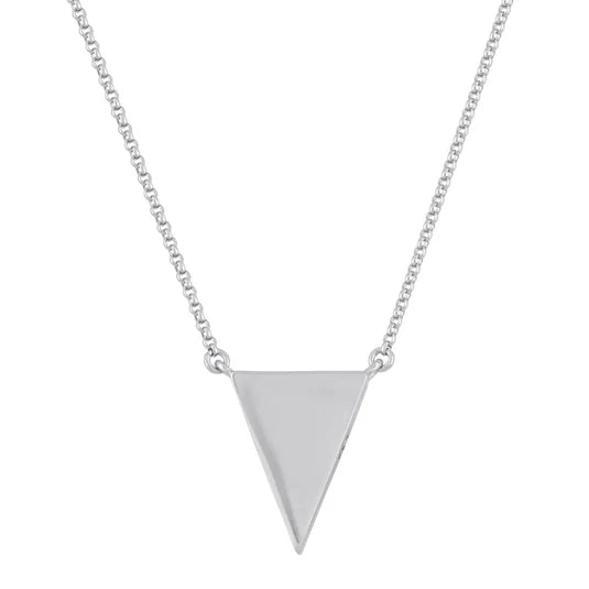 Pyramid Cremation Urn Necklace