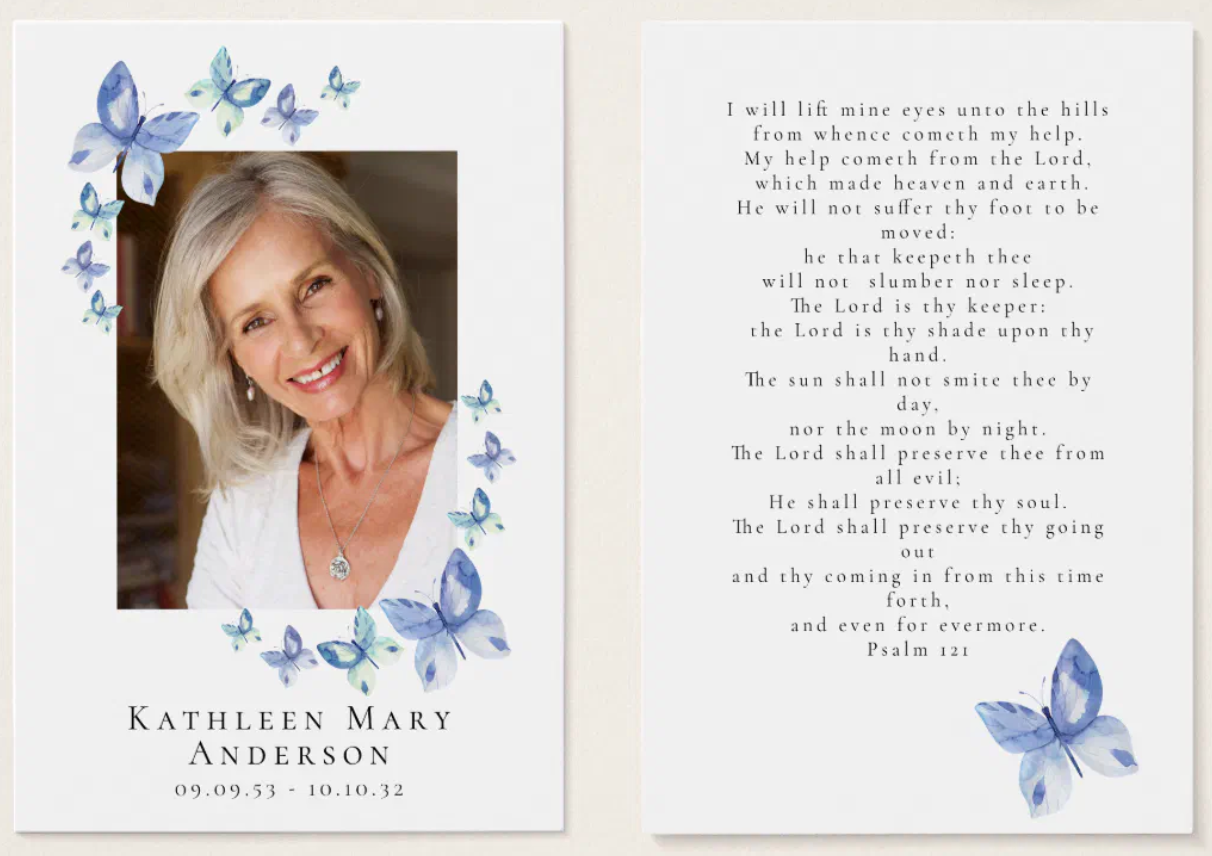 Photo Prayer Cards | 100 cards