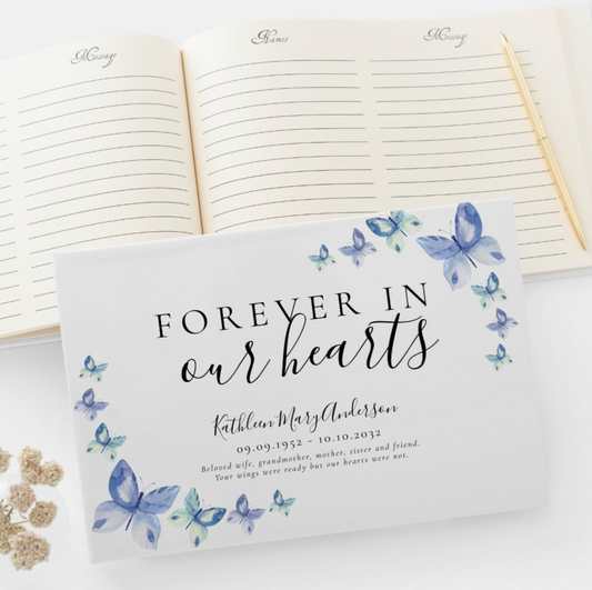 Memorial Service Guest Book