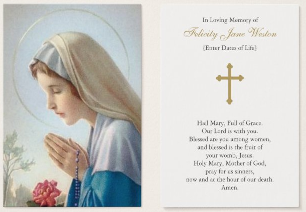 Catholic Prayer Cards | 100 cards