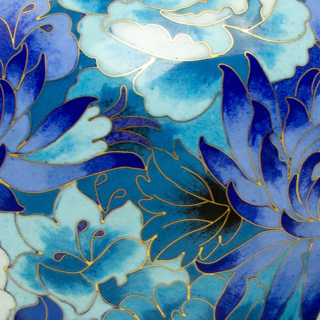 Blossom Cloisonne Cremation Urn | Adult Ashes | Engravable