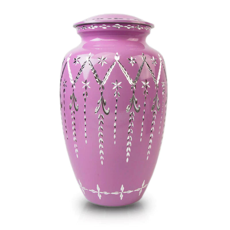 Garland Cremation Urn | Adult Ashes | Engravable