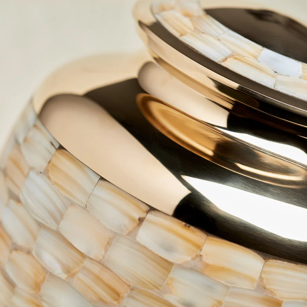 Mother of Pearls Cremation Urn