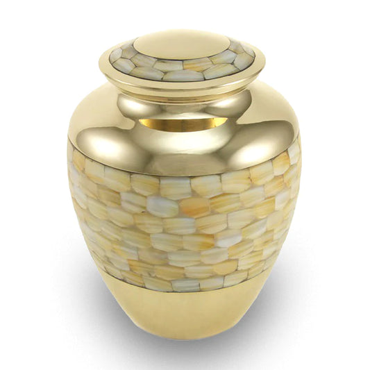 Mother of Pearls Cremation Urn