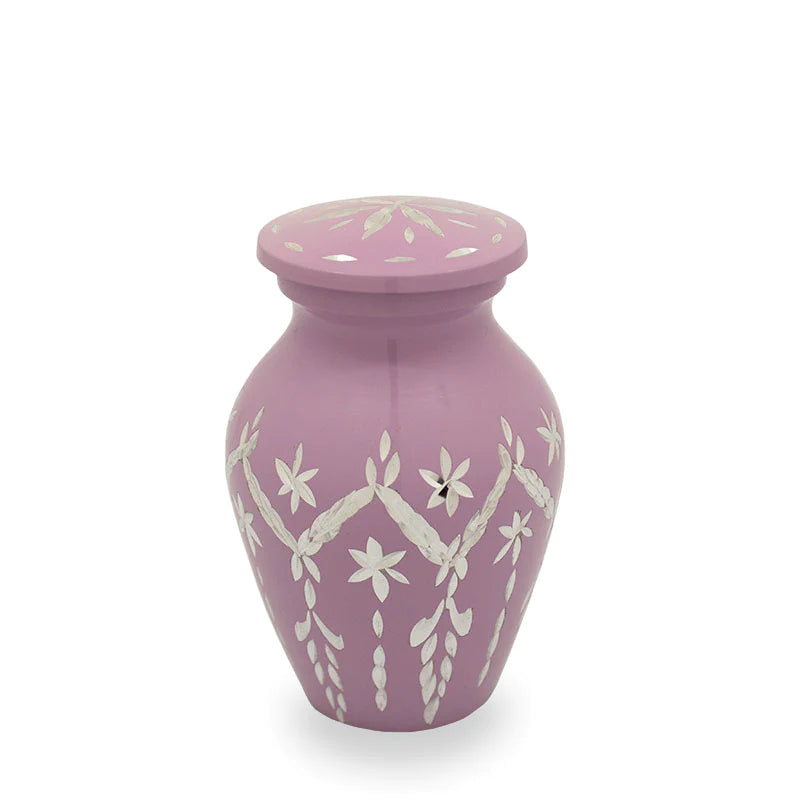 Garland Cremation Urn | Adult Ashes | Engravable
