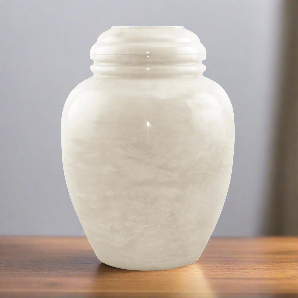 Taj Mahal Marble Cremation Urn | Adult Ashes | Engravable