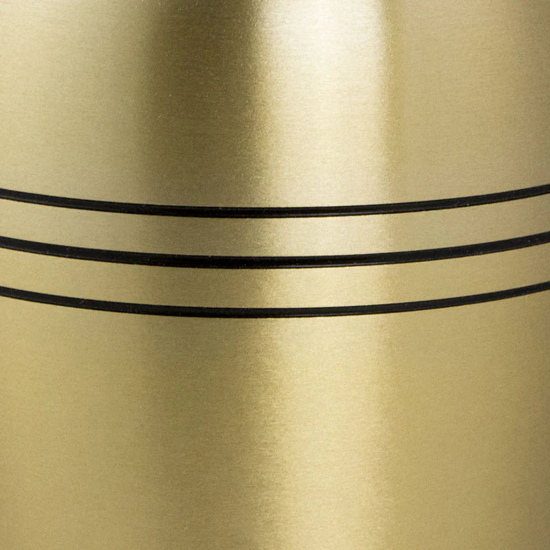 Classic Three Bands Bronze Cremation Urn