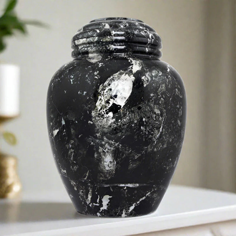 Taj Mahal Marble Cremation Urn | Adult Ashes | Engravable
