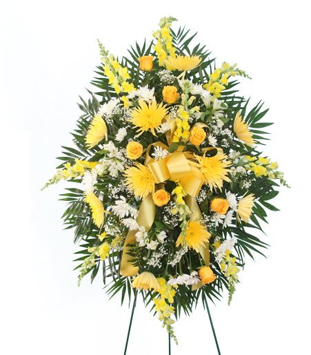 Standing Spray Funeral Flowers