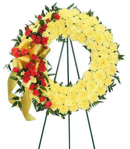 Funeral Flowers Wreath | Personalize