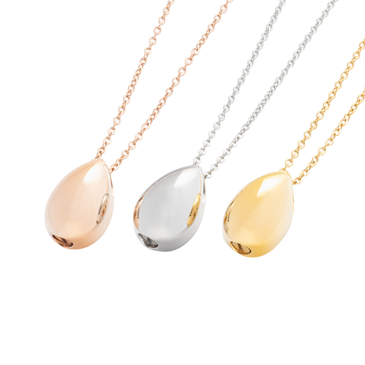 Three Memorial Cremation Urn Necklace