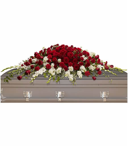 Casket Spray Funeral Flowers