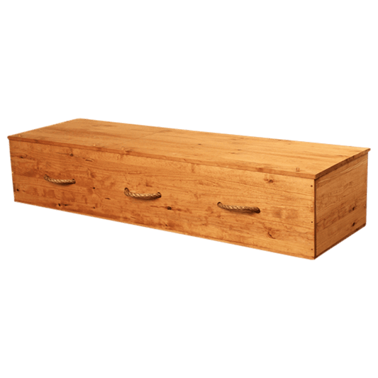 eco friendly pine casket