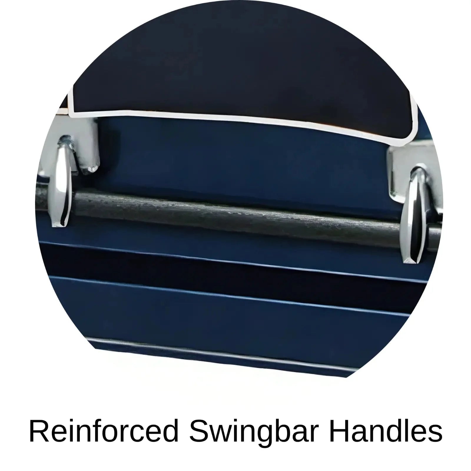 Reinforced swing bar handles