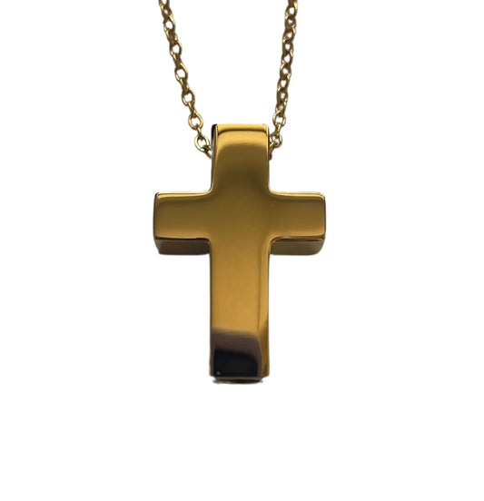 Cross Cremation Necklace