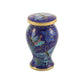Butterfly Cloisonne Cremation Urn For Ashes