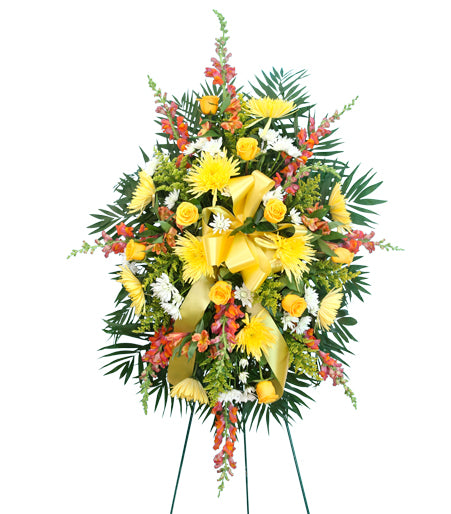 Standing Spray Funeral Flowers