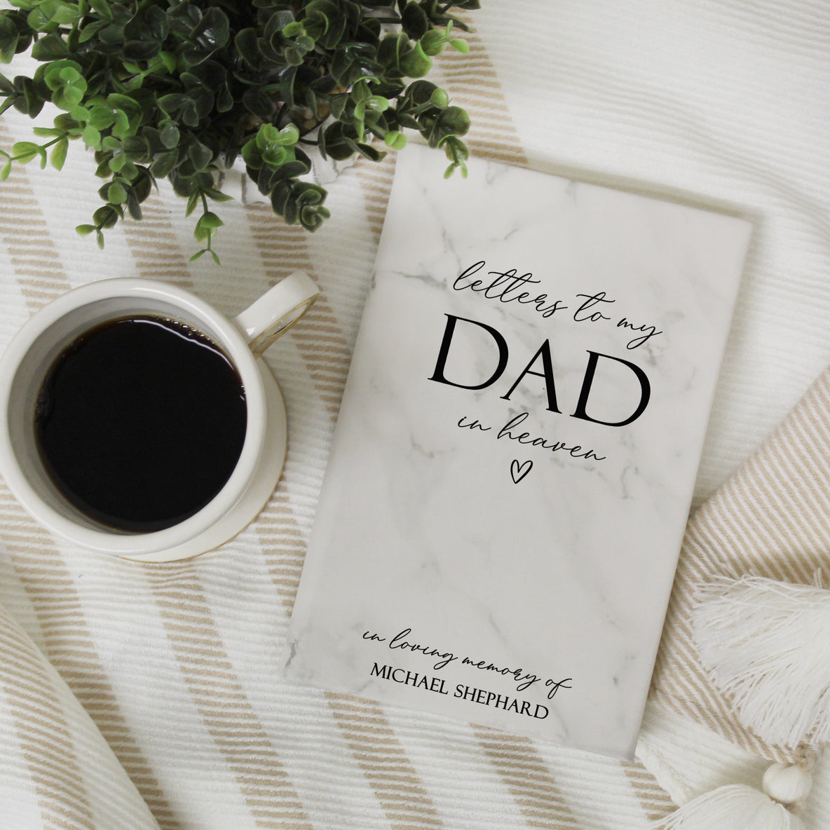 Personalized Dad Grief Journal