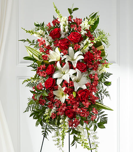 Standing Spray Funeral Flowers