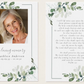 Photo Funeral Prayer Card | 100 cards