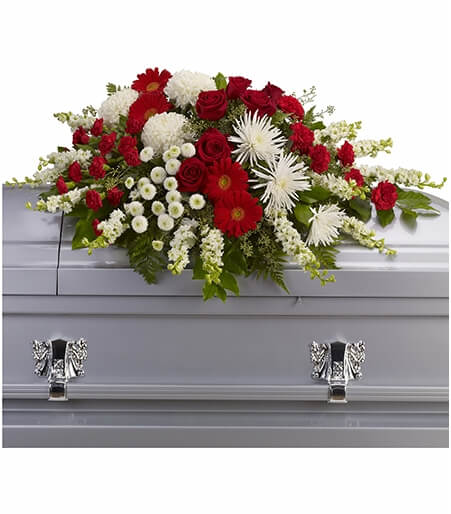 Casket Spray Funeral Flowers