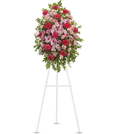 Standing Spray Funeral Flowers