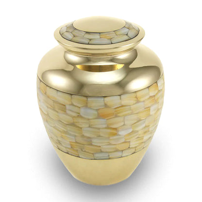 Mother of Pearls Cremation Urn 
