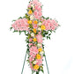 Funeral Cross Flowers
