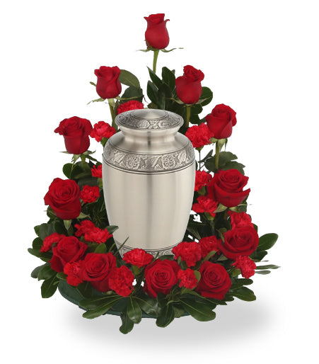 Cremation Flower Urn Arrangement