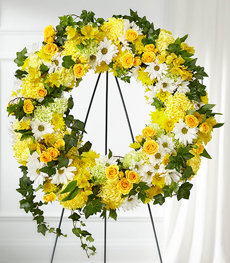 Funeral Flowers Wreath | Personalize