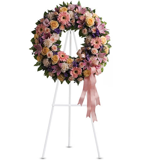 Funeral Flowers Wreath | Personalize