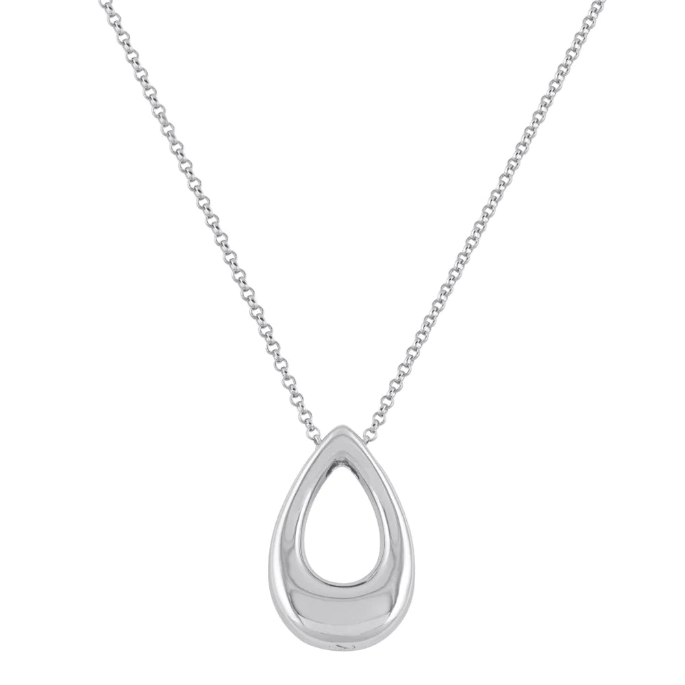 Hollow Teardrop Cremation Urn Necklace – Memoria