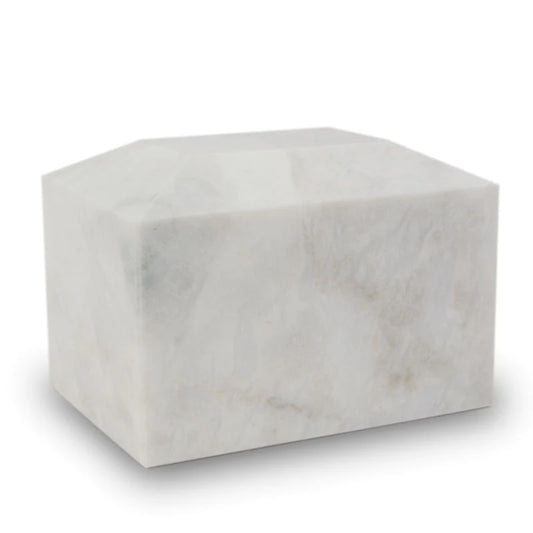 Marble Box Cremation Urn | Adult Ashes | Engravabe